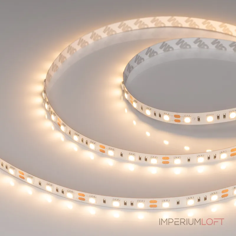 Arlight Лента RT-B60-10mm 12В Warm2700 14.4 В/м IP20 5060 5м 14.4 Вт/м IP20 012349(2)