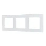Рамка стеклянная FRM-GLARE-GS-3-WH Arlight 043799