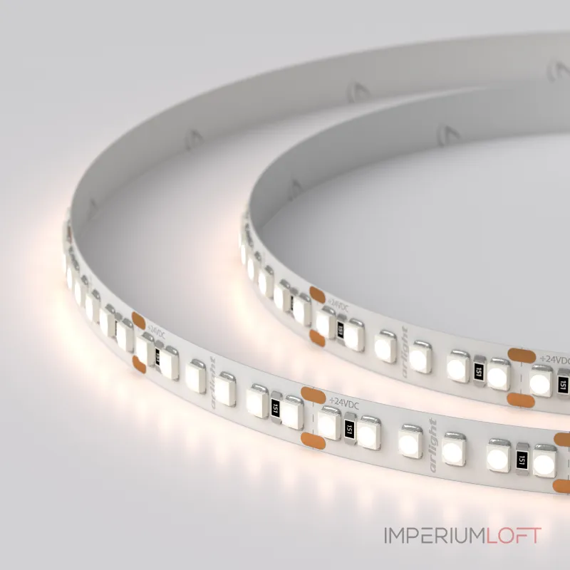 Arlight Лента RT-A180-8mm 24В Warm2700 14.4В/м IP20 3528 5м 14.4 Вт/м IP20 017419(1)