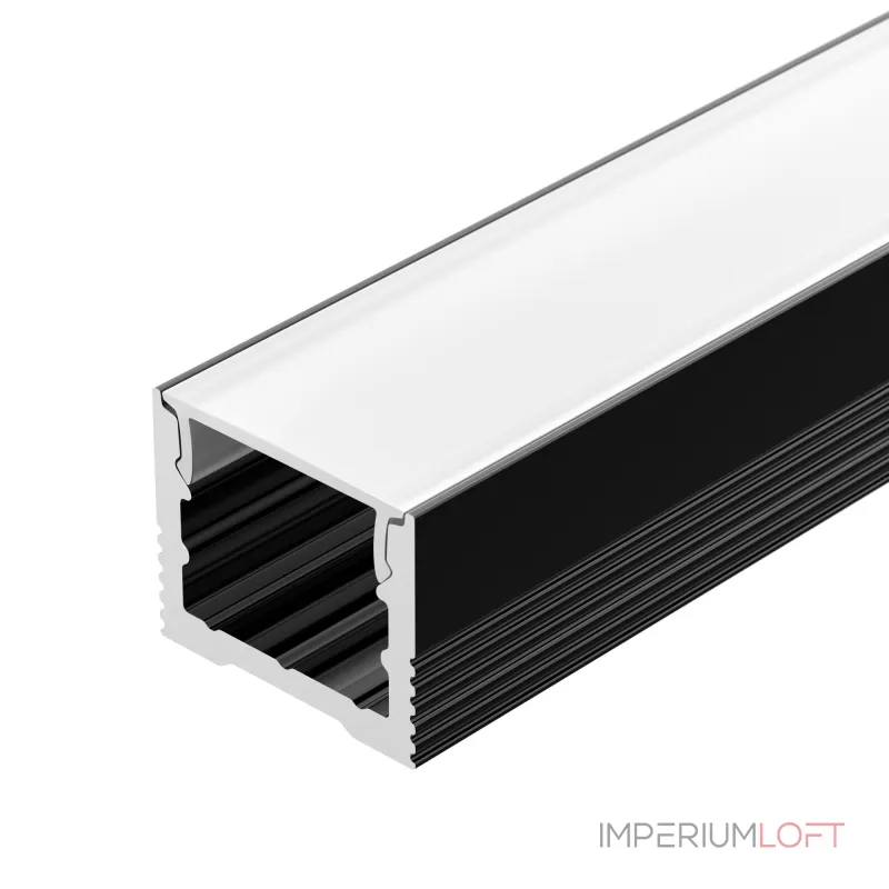 Arlight Профиль SL-SLIM-H13M-2000 BLACK Алюминий 032997