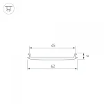 Arlight Экран STRETCH-S-50-CEIL-CENTER-10м GAMMA50 040822
