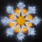 Arlight Фигура ARD-SNOWFLAKE-M12-900x900-720LED White/Warm 230В 43Вт Ardecoled IP65 034262
