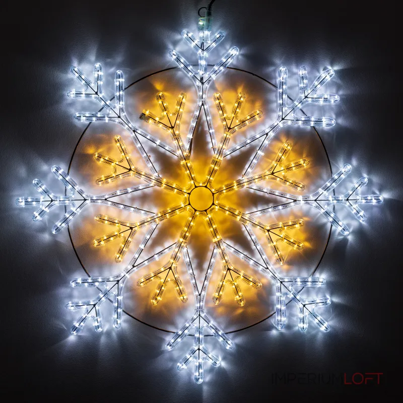 Arlight Фигура ARD-SNOWFLAKE-M12-900x900-720LED White/Warm 230В 43Вт Ardecoled IP65 034262
