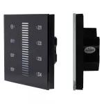 Arlight INTELLIGENT ARLIGHT Сенсорная панель DALI-901-11-ADDR-3SC-DIM-DT6-IN Black BUS INTELLIGENT IP20 037189