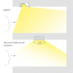 Профиль SL-BEVEL-W21-F-2000 ANOD BLACK Arlight Алюминий 048997