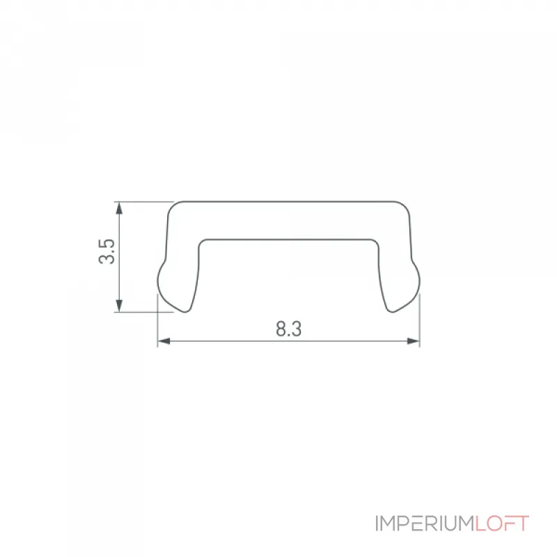 Arlight Экран LINE-1019-W8-2000 OPAL 053427 Arlight Экран LINE-1019-W8-2000 OPAL 053427