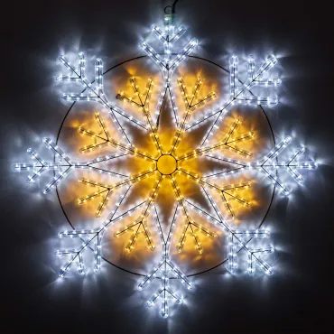 Arlight Фигура ARD-SNOWFLAKE-M12-900x900-720LED White/Warm 230В 43Вт Ardecoled IP65 034262