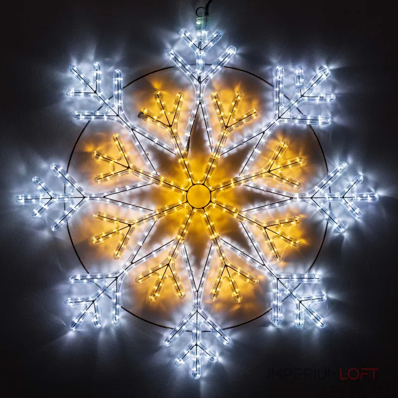 Arlight Фигура ARD-SNOWFLAKE-M12-900x900-720LED White/Warm 230В 43Вт Ardecoled IP65 034262