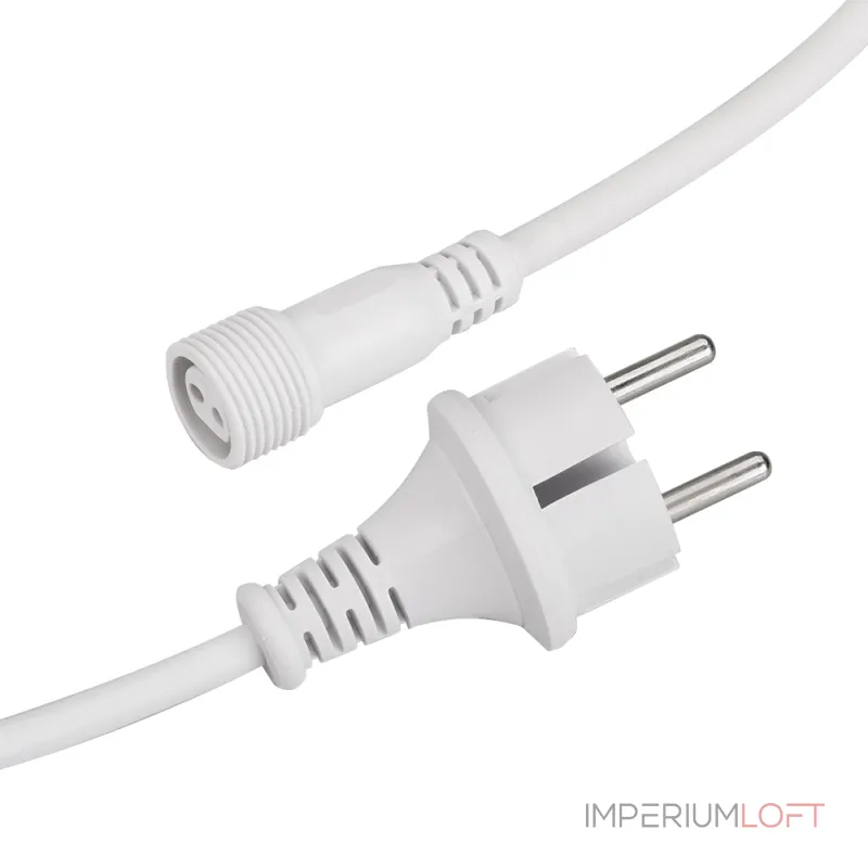 Arlight Шнур питания ARD-CLASSIC-ICEFALL-1.5M White 230В Ardecoled Закрытый 026106