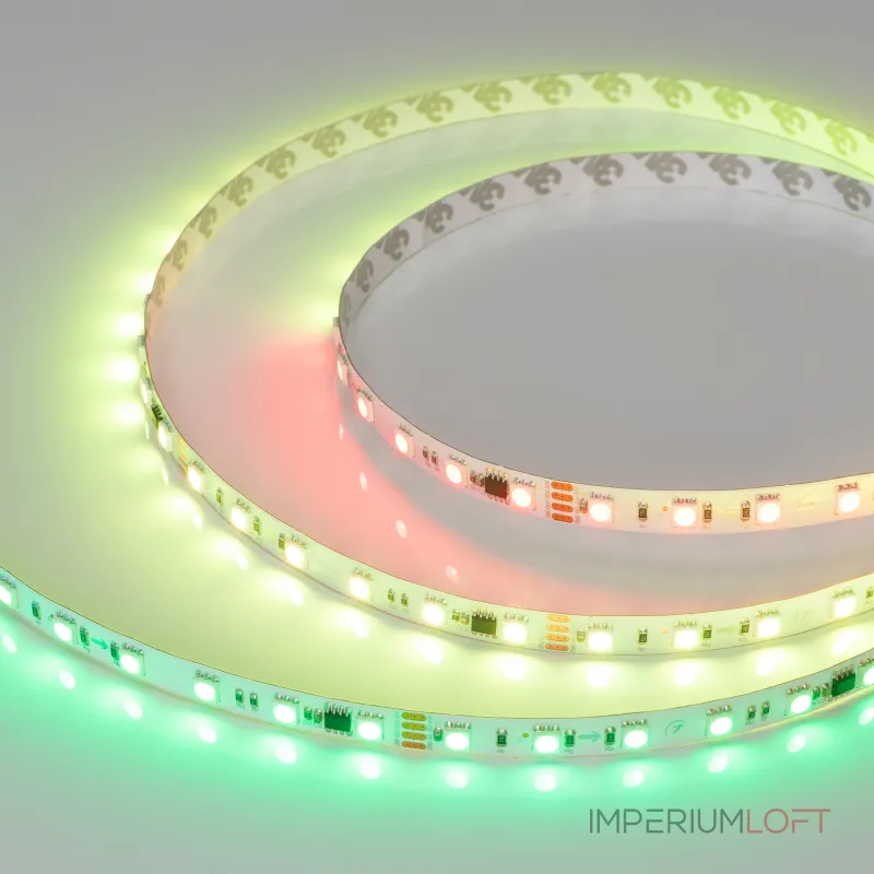 Arlight Лента SPI-B60-10mm 24В RGB-PX6-RAM 15 В/м IP20 5060 5м 033447