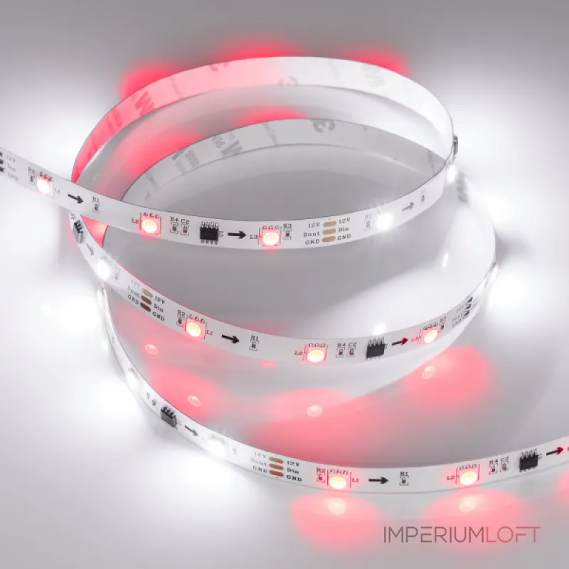 Arlight Лента SPI-B30-10mm 12В RGB-PX3 7.2В/м IP20 5060 5м IP20 026368(2) Arlight Лента SPI-B30-10mm 12В RGB-PX3 7.2В/м IP20 5060 5м IP20 026368(2)