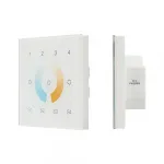 Arlight INTELLIGENT ARLIGHT Сенсорная панель DALI-901-11-4G-4SC-MIX-DT8-IN White BUS/230В IARL IP20 037198