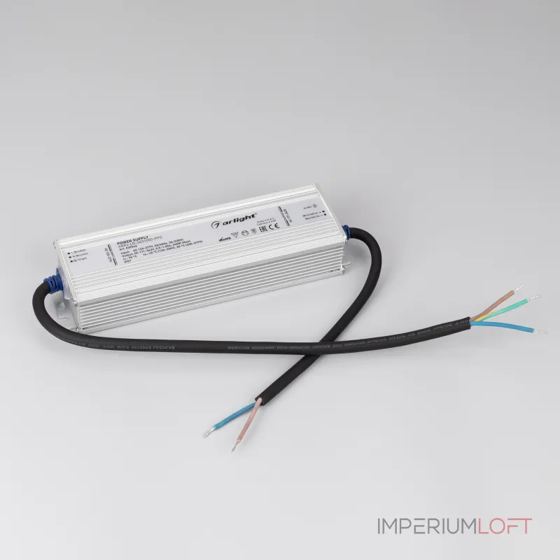 Блок питания ARPJ-LG-3431050-PFC 240Вт 171-343В 0.5-1.05A Arlight IP67 039542