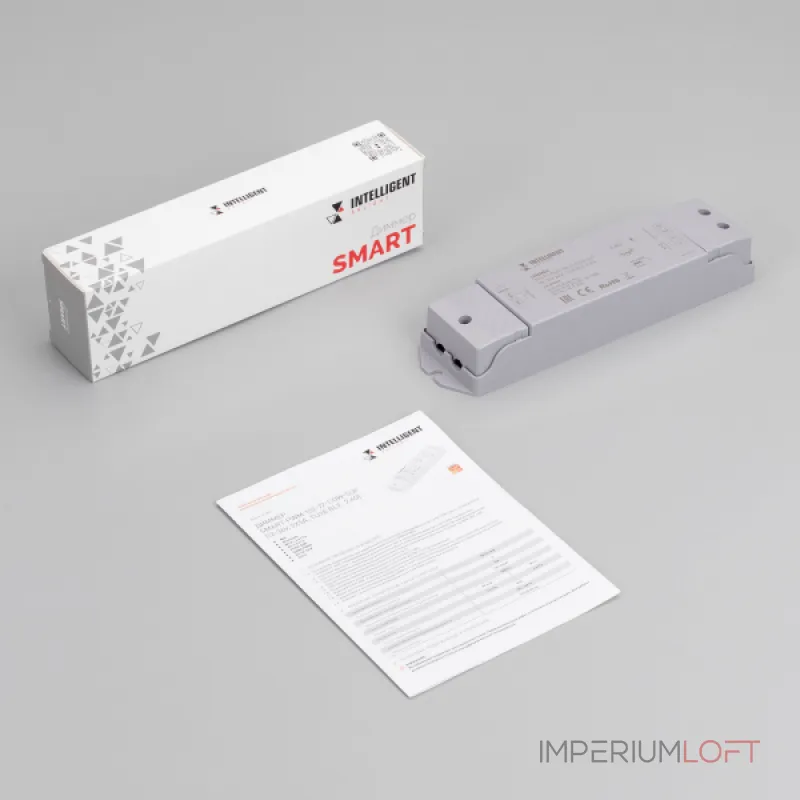 INTELLIGENT ARLIGHT Диммер SMART-PWM-102-72-CDW-SUF 12-36В 2x5A TUYA BLE 2.4G IARL IP20 038183