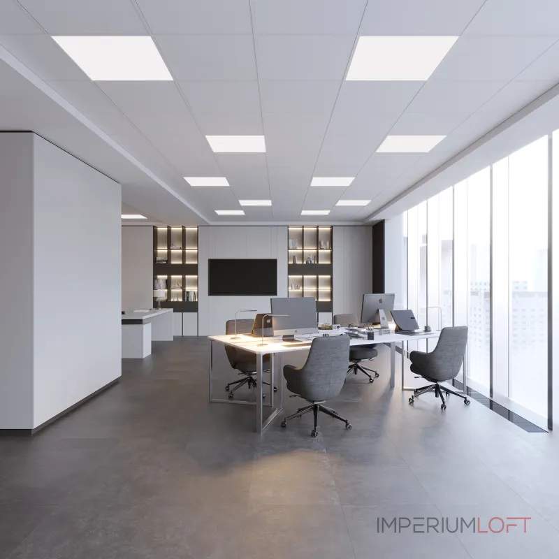 Arlight Светильник DL-TITAN-FRAMELESS-S600x600-40Вт Warm3000 WH 120 deg CRI90 230В IP40 050241
