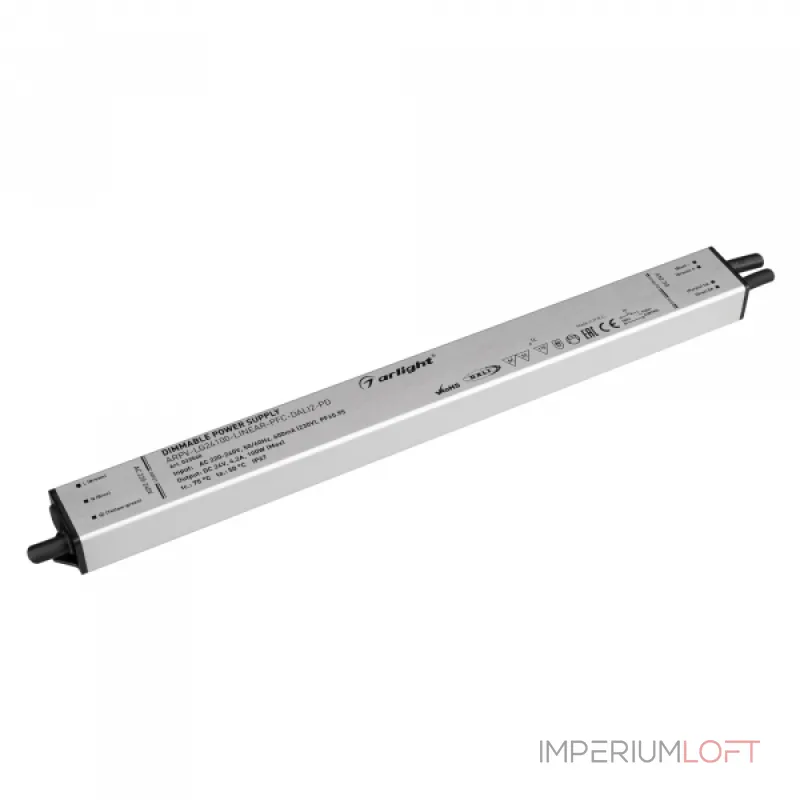 Arlight Блок питания ARPV-LG24100-LINEAR-PFC-DALI2-PD 24В 4.2A 100Вт IP67 033540