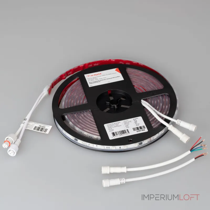 Arlight Лента герметичная DMX-PS-B60-12mm 24В RGB-PX6 14 В/м IP67 5060 5м 039182
