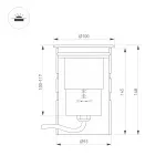 Arlight Светильник ART-GROUND-ZOOM-R100-15Вт Warm3000 SL 20-40 deg 24В IP67 038172