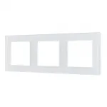 Рамка стеклянная FRM-GLARE-GS-3-WH Arlight 043799