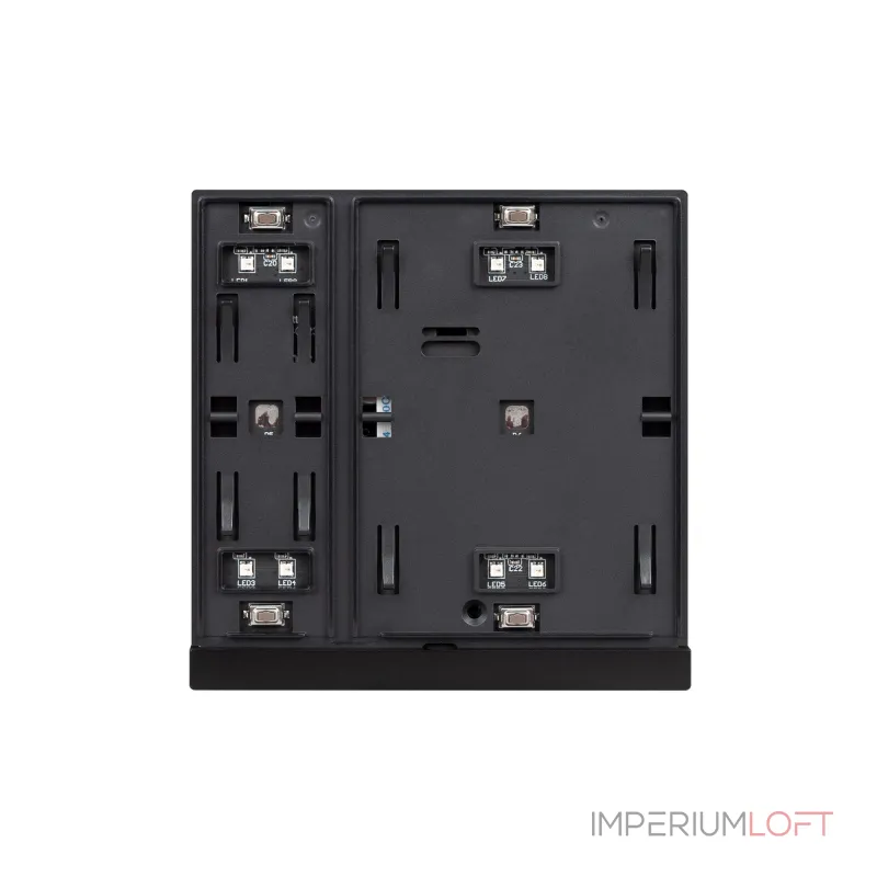 Arlight INTELLIGENT ARLIGHT Механизм панели KNX-302-22-IN Black Bus IARL IP20 043108
