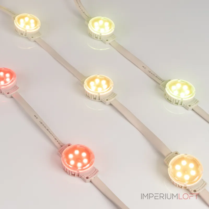 Arlight Модуль управляемый SPI-F6-D40 24В RGB-RAM-Auto 1.25Вт IP68 120 deg 036828 Arlight Модуль управляемый SPI-F6-D40 24В RGB-RAM-Auto 1.25Вт IP68 120 deg 036828