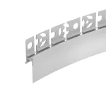 Профиль PLINTUS-FANTOM-BENT-H20-SIDE-2000 WHITE Arlight Алюминий 043674