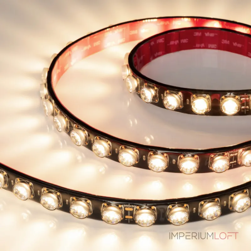 Arlight Лента герметичная FLT-PS-A42-BLACK-23mm 24В Warm3000 21 В/м IP67 15deg 5м 049300