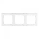 Рамка стеклянная FRM-GLARE-GS-3-WH Arlight 043799
