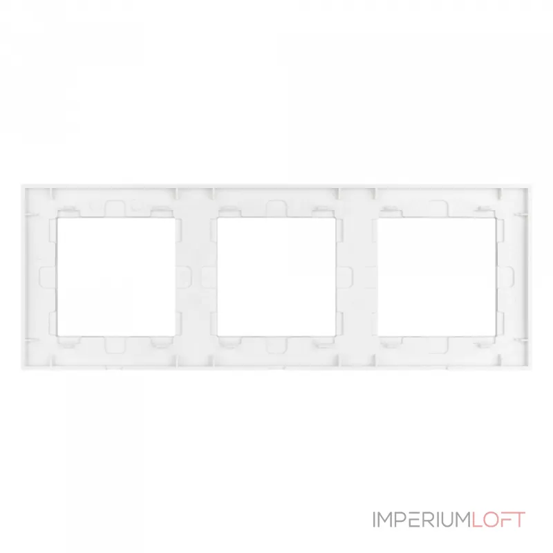 Рамка стеклянная FRM-GLARE-GS-3-WH Arlight 043799 Рамка стеклянная FRM-GLARE-GS-3-WH Arlight 043799