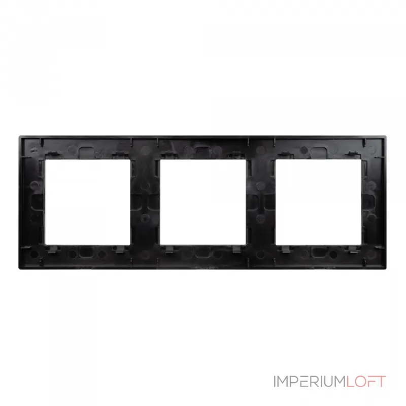 Рамка алюминиевая FRM-PRESTO-ALS-3-BK Arlight 043857