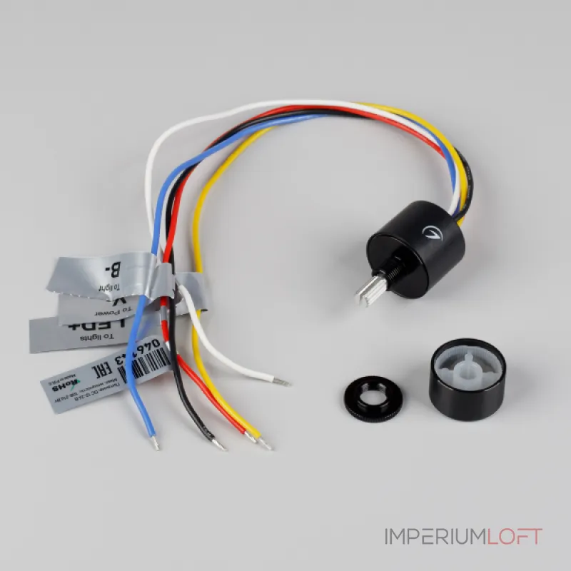 Диммер SR-NAVE-R24-3CH-BK 12-24В 108-216Вт RGB Arlight IP65 046143