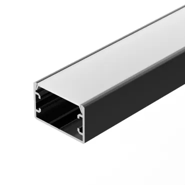 Arlight Профиль PLS-LOCK-H16-SMT-3000 ANOD BLACK Алюминий 044807