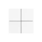 Arlight INTELLIGENT ARLIGHT Кнопочная панель KNX-304-23-IN White BUS Frameless IARL IP20 038365