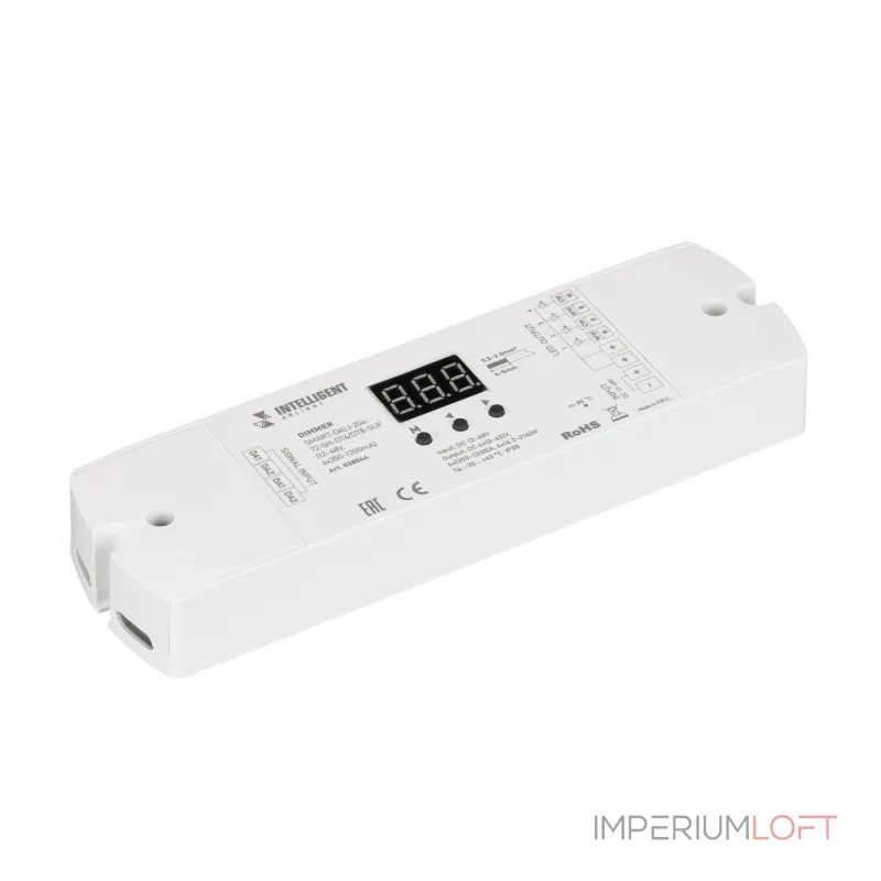Arlight INTELLIGENT Диммер SMART-DALI-204-72-SH-DT6/DT8-SUF 12-48В 4x350-1200mA IARL IP20 038544