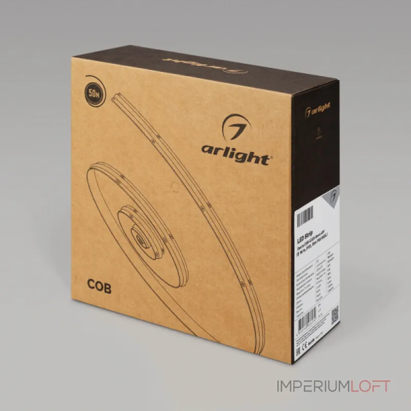 Лента COB-X320-8mm 48В Warm2700 8 В/м IP20 50м PRO REEL Arlight 043242 Лента COB-X320-8mm 48В Warm2700 8 В/м IP20 50м PRO REEL Arlight 043242