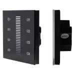 Arlight INTELLIGENT ARLIGHT Сенсорная панель DALI-901-11-ADDR-3SC-DIM-DT6-IN Black BUS INTELLIGENT IP20 037189