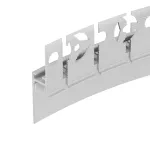 Профиль PLINTUS-FANTOM-BENT-H20-SIDE-2000 WHITE Arlight Алюминий 043674