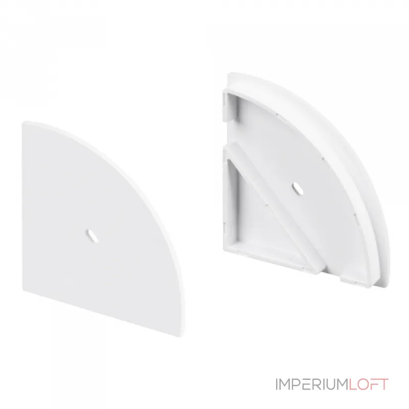 Заглушка KANT-H55 ROUND с отверстием Arlight 044615