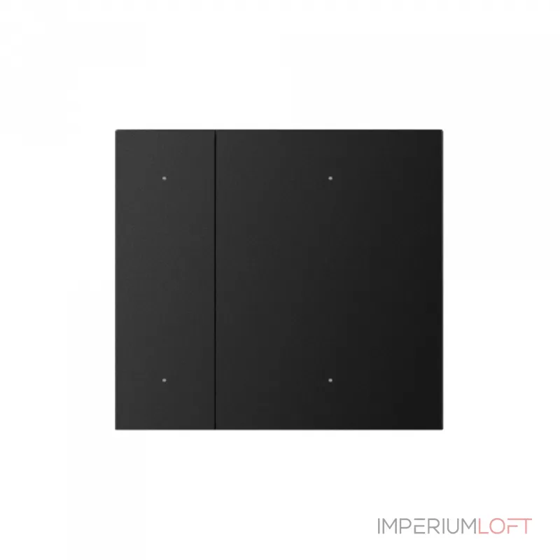 Arlight INTELLIGENT ARLIGHT Накладка панели KNX-23-2G-SUF Black Backlight IARL IP20 051097