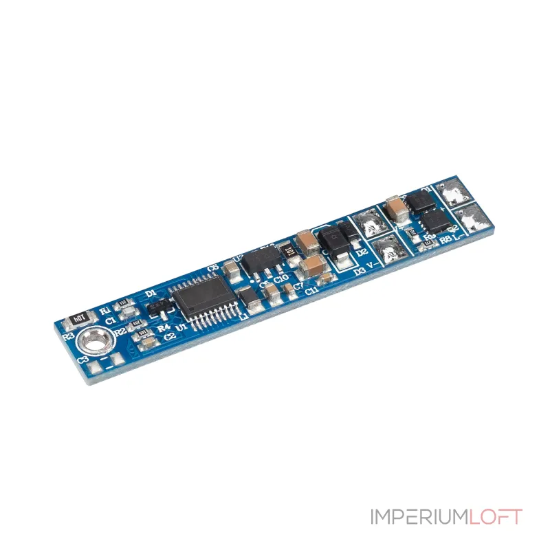 Arlight Сенсорный диммер SR-RULE-DIM-CPCT 12-24В 1x3A 55x10mm 047159 Arlight Сенсорный диммер SR-RULE-DIM-CPCT 12-24В 1x3A 55x10mm 047159