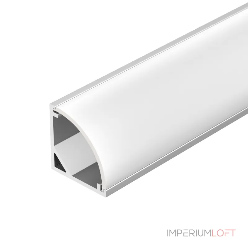 Arlight Профиль с экраном SL-KANT-H16-2000 ANOD+OPAL Алюминий 036843