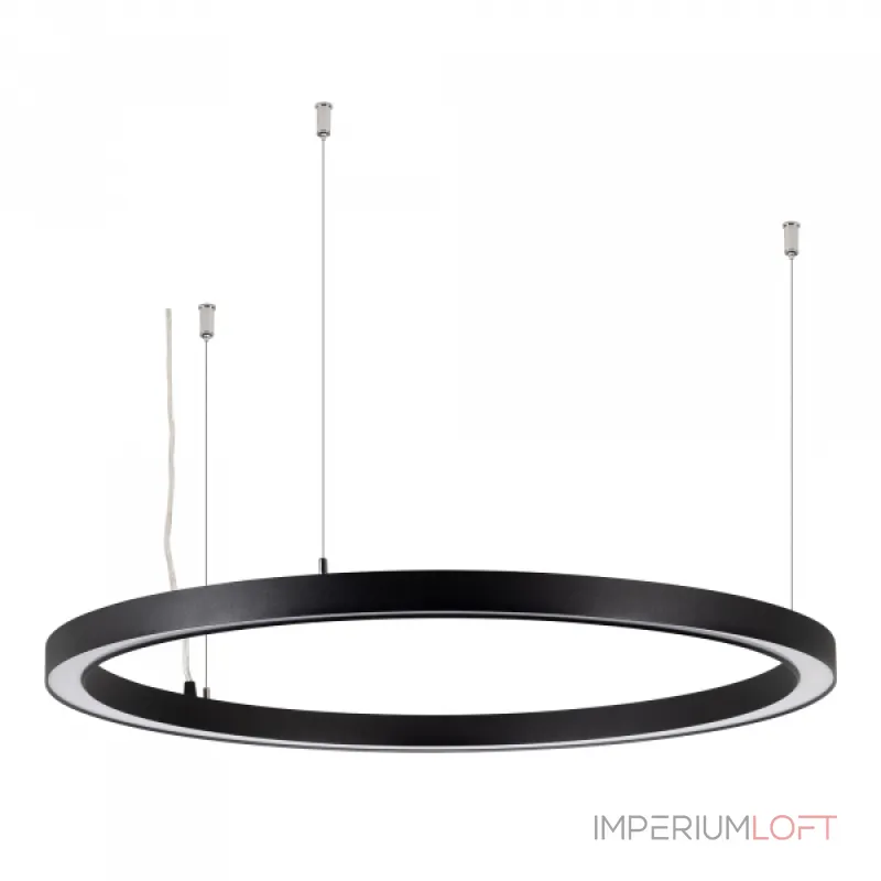 Светильник SP-CIRCLE-HANG-O3535-D700-40Вт Warm3000 RAL9005 120 deg 230В IP40 LED Arlight Алюминий 049364