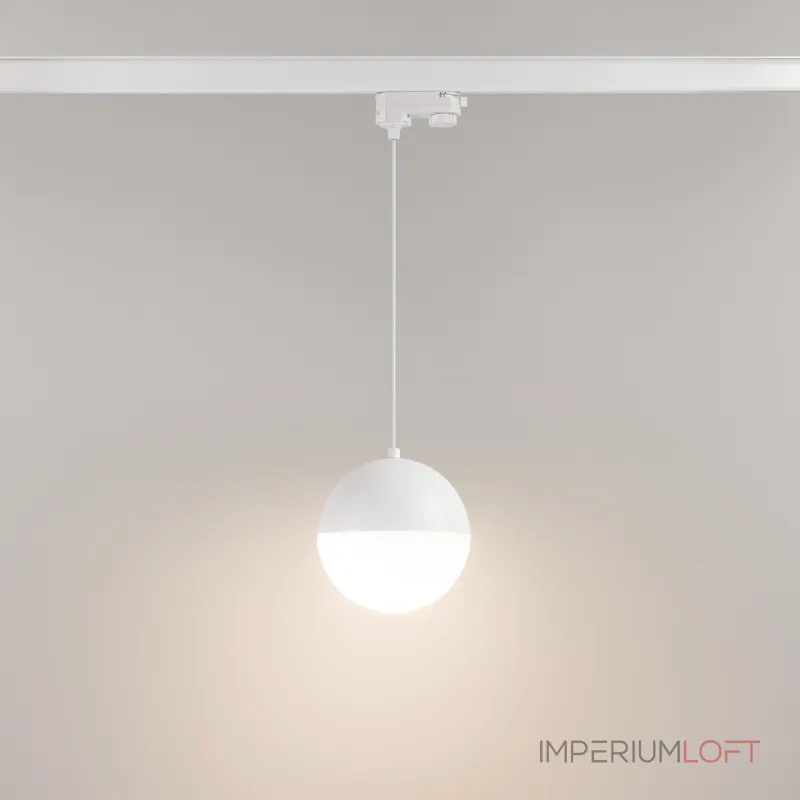 Arlight Светильник LGD-EMISFERO-TRACK-HANG-4TR-R150-11Вт Warm3000 WH 170 deg 230В IP20 035936