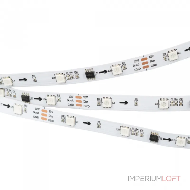Arlight Лента SPI-B30-10mm 12В RGB-PX3 7.2В/м IP20 5060 5м IP20 026368(2) Arlight Лента SPI-B30-10mm 12В RGB-PX3 7.2В/м IP20 5060 5м IP20 026368(2)