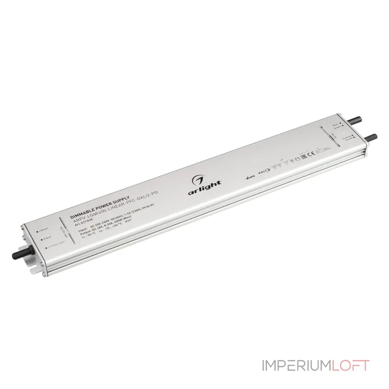 Arlight Блок питания ARPV-LG48400-LINEAR-PFC-DALI2-PD 48В 8.3A 400Вт IP67 037926