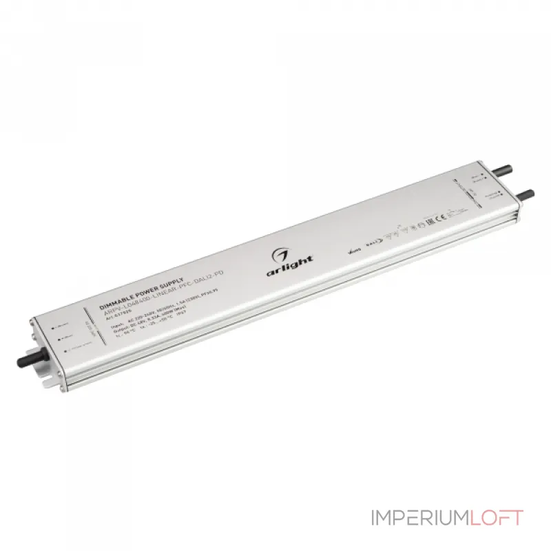 Arlight Блок питания ARPV-LG48400-LINEAR-PFC-DALI2-PD 48В 8.3A 400Вт IP67 037926