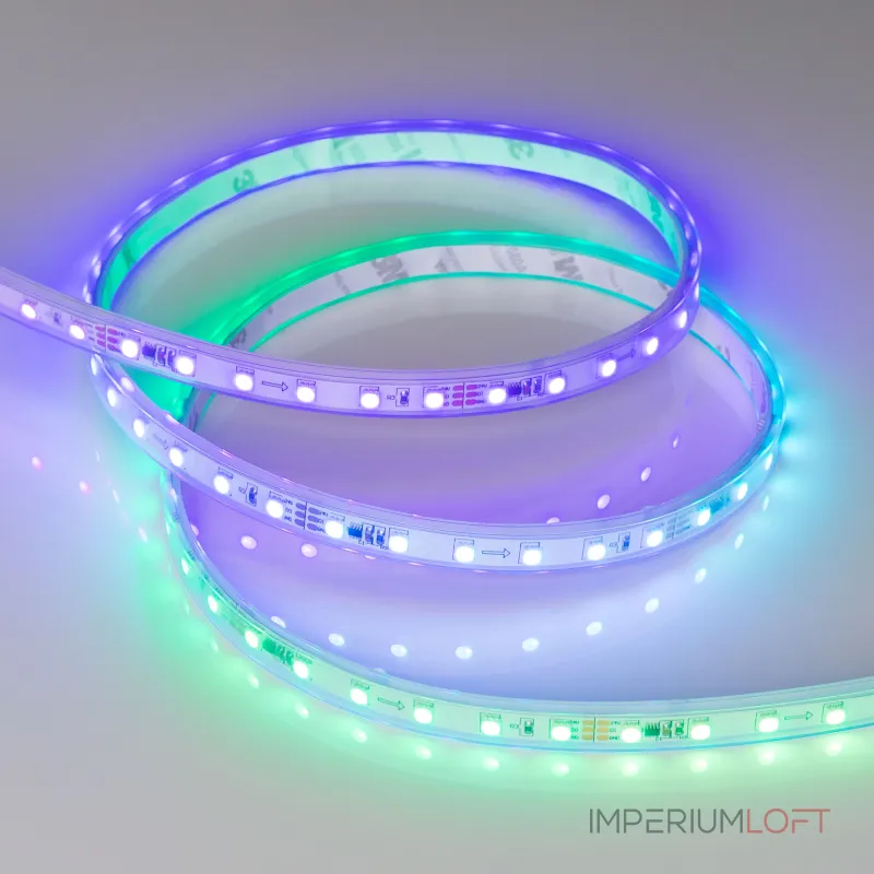 Arlight Лента герметичная SPI-P-F72-11mm 24В RGB-PX6 14.4 В/м IP66 3535 5м 030484(2)