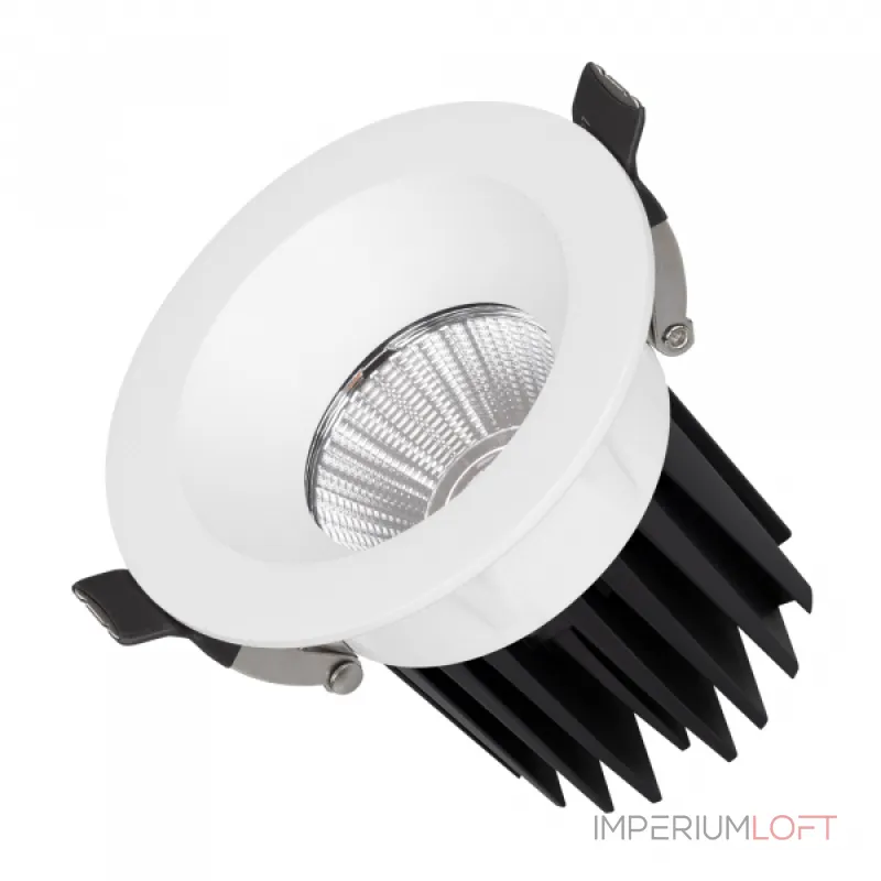 Светильник MS-ATOLL-BUILT-R86-10Вт Warm3000 WH 36 deg 230В Arlight IP54 044593