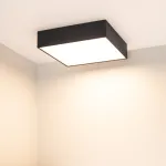 Arlight Светильник IM-QUADRO-EMERGENCY-3H-S250x250-28Вт Day4000 BK 120 deg 230В IP40 041007