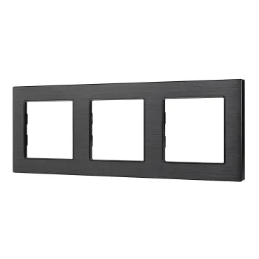 Рамка алюминиевая FRM-PRESTO-ALS-3-BK Arlight 043857 Рамка алюминиевая FRM-PRESTO-ALS-3-BK Arlight 043857